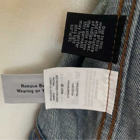 NWOT J. Crew Jean denim jacket sz XL - Picture 7 of 8